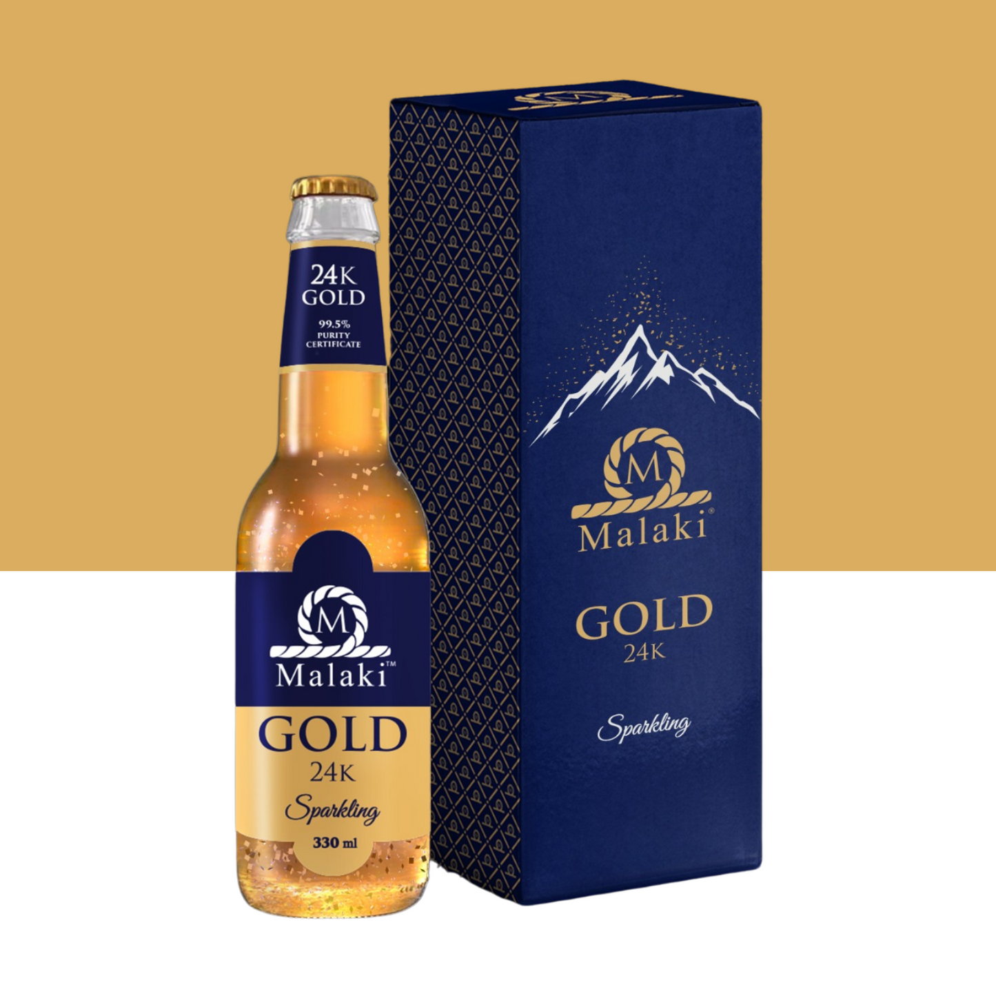 Malaki 24k Gold Sparkling 330 ml