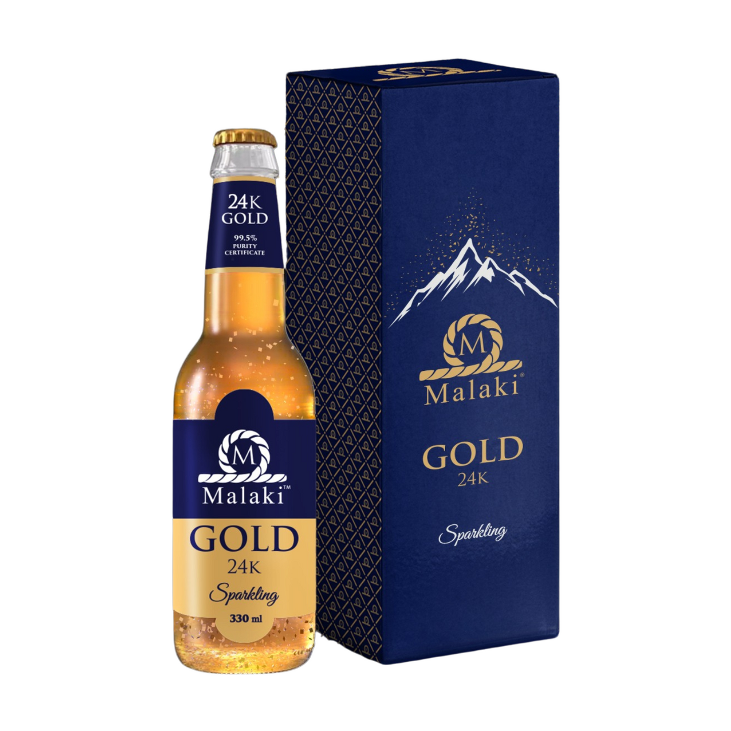 Malaki 24k Gold Sparkling 330 ml